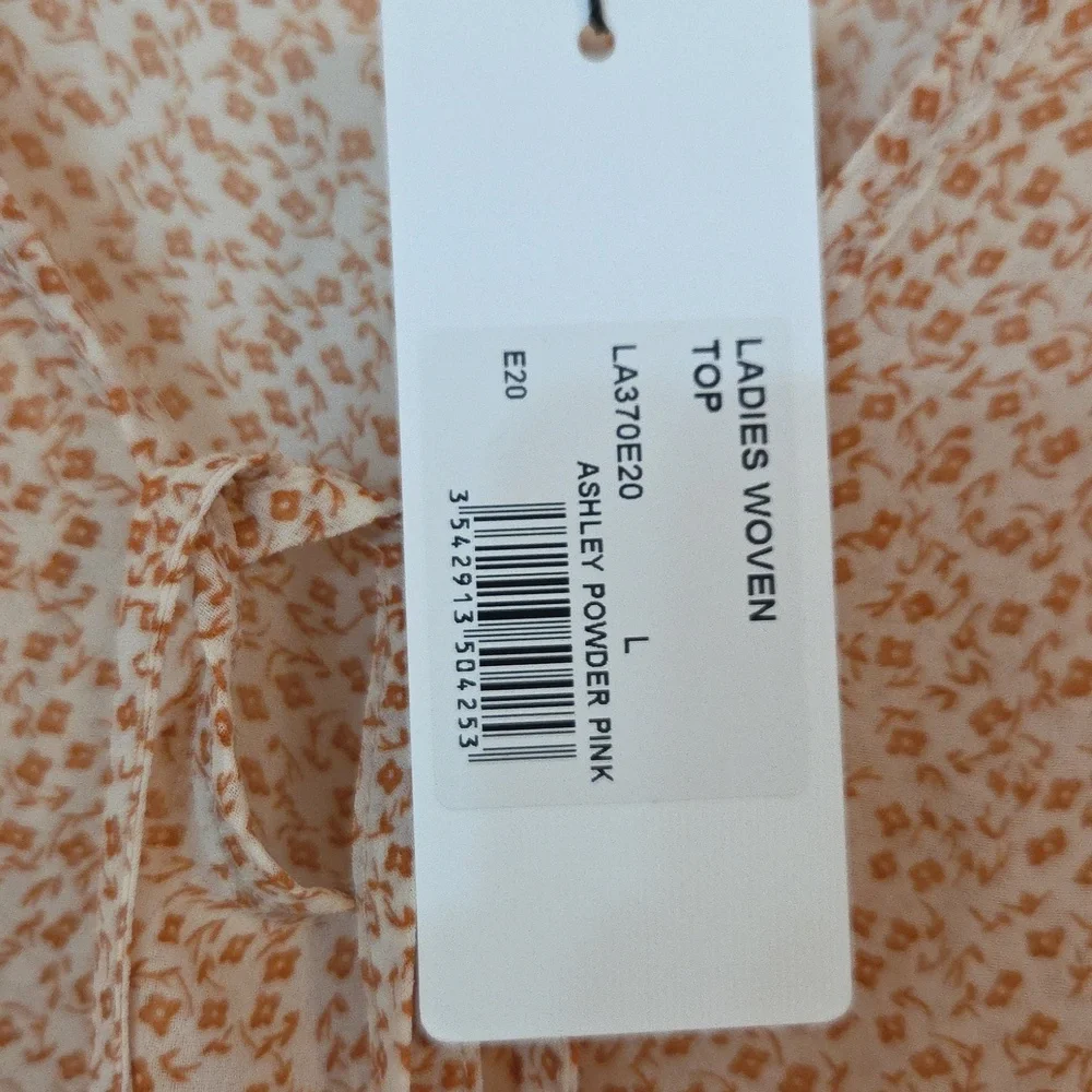 Molly Bracken NWT peasant top Sz L - Picture 5 of 9
